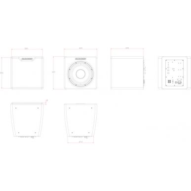 Сабвуфер M&K Sound V10+ Black Satin/Black Cloth